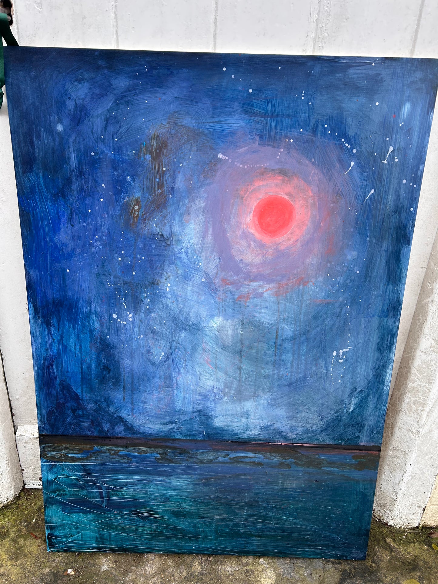 LARGE OIL PAINTING