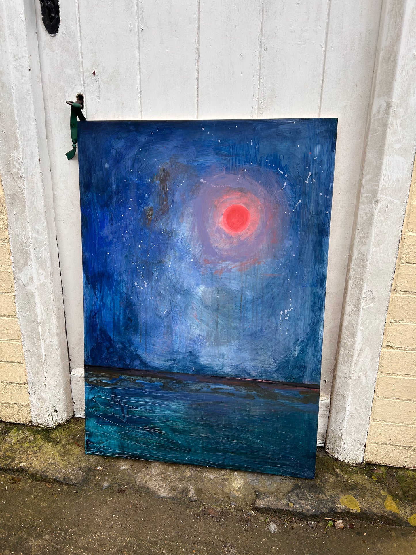 LARGE OIL PAINTING