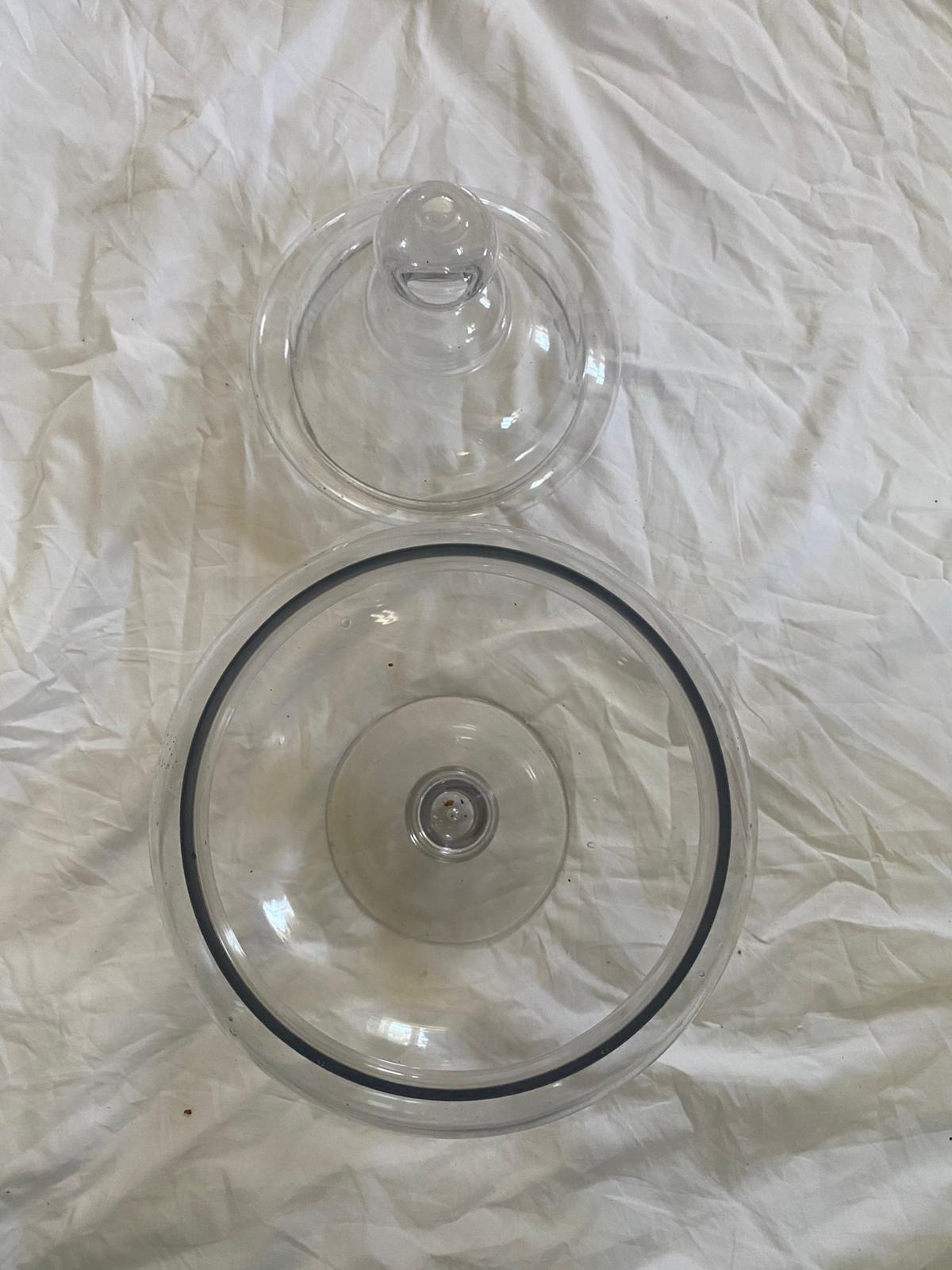 GLASS JAR AND LID