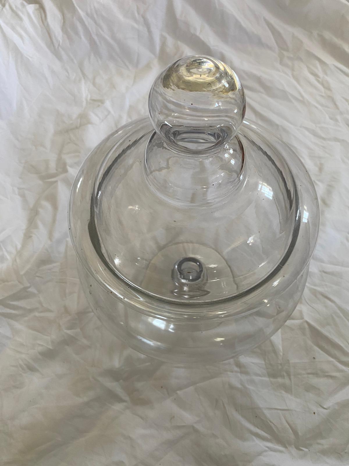 GLASS JAR AND LID