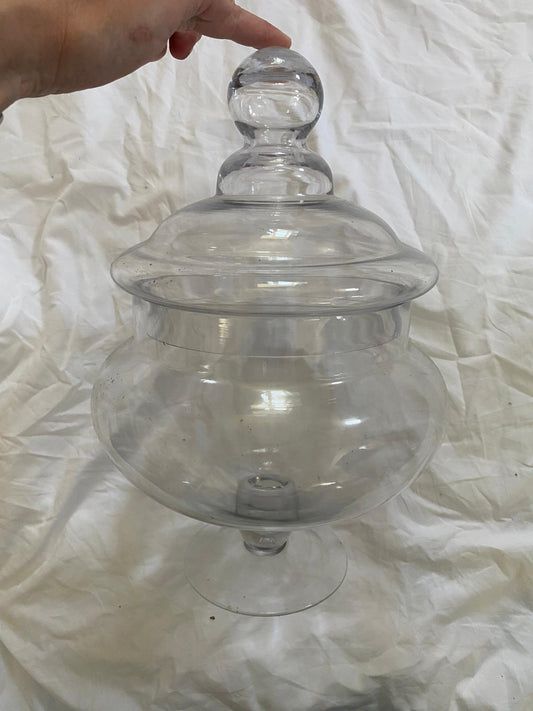 GLASS JAR AND LID