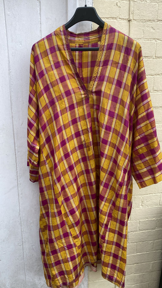 SILK KAFTAN