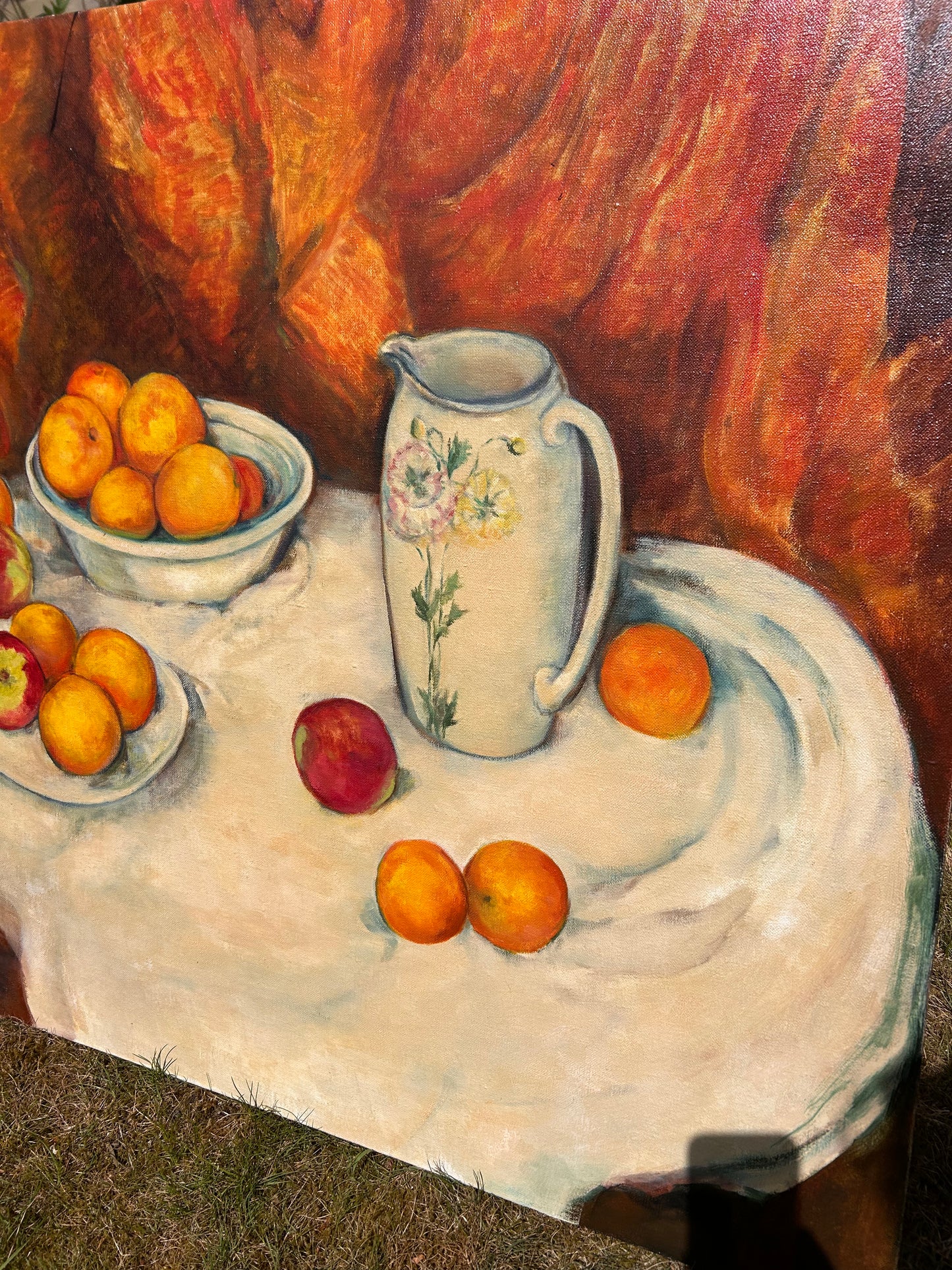 LARGE STILL LIFE PAINTING