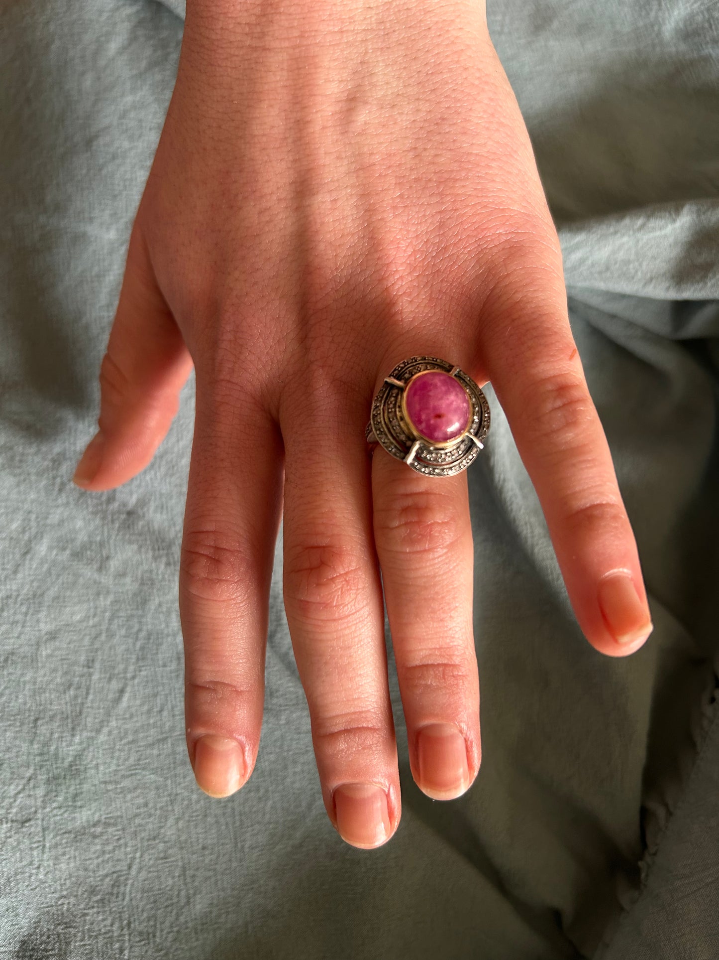 RUBY COCKTAIL RING