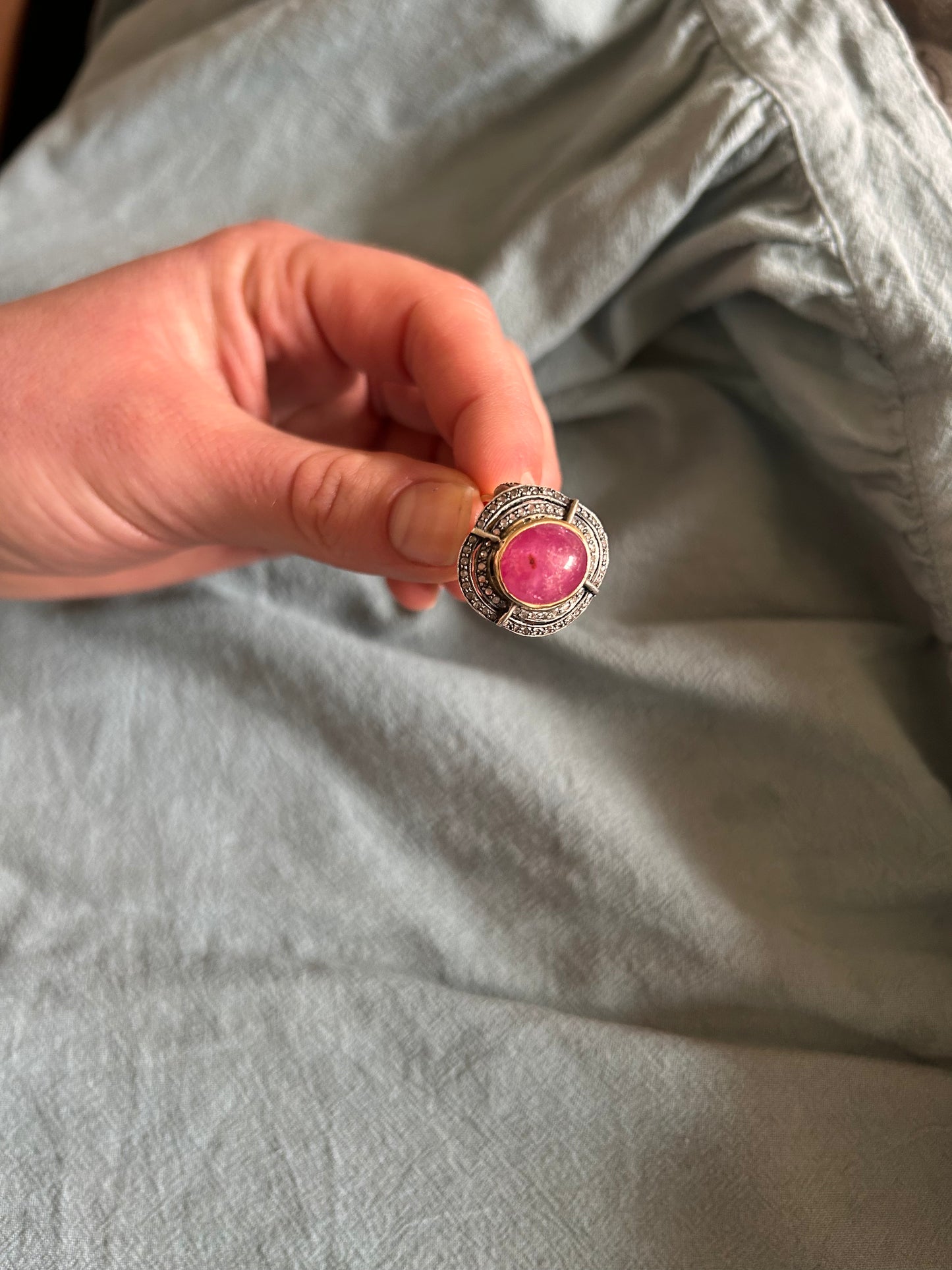 RUBY COCKTAIL RING
