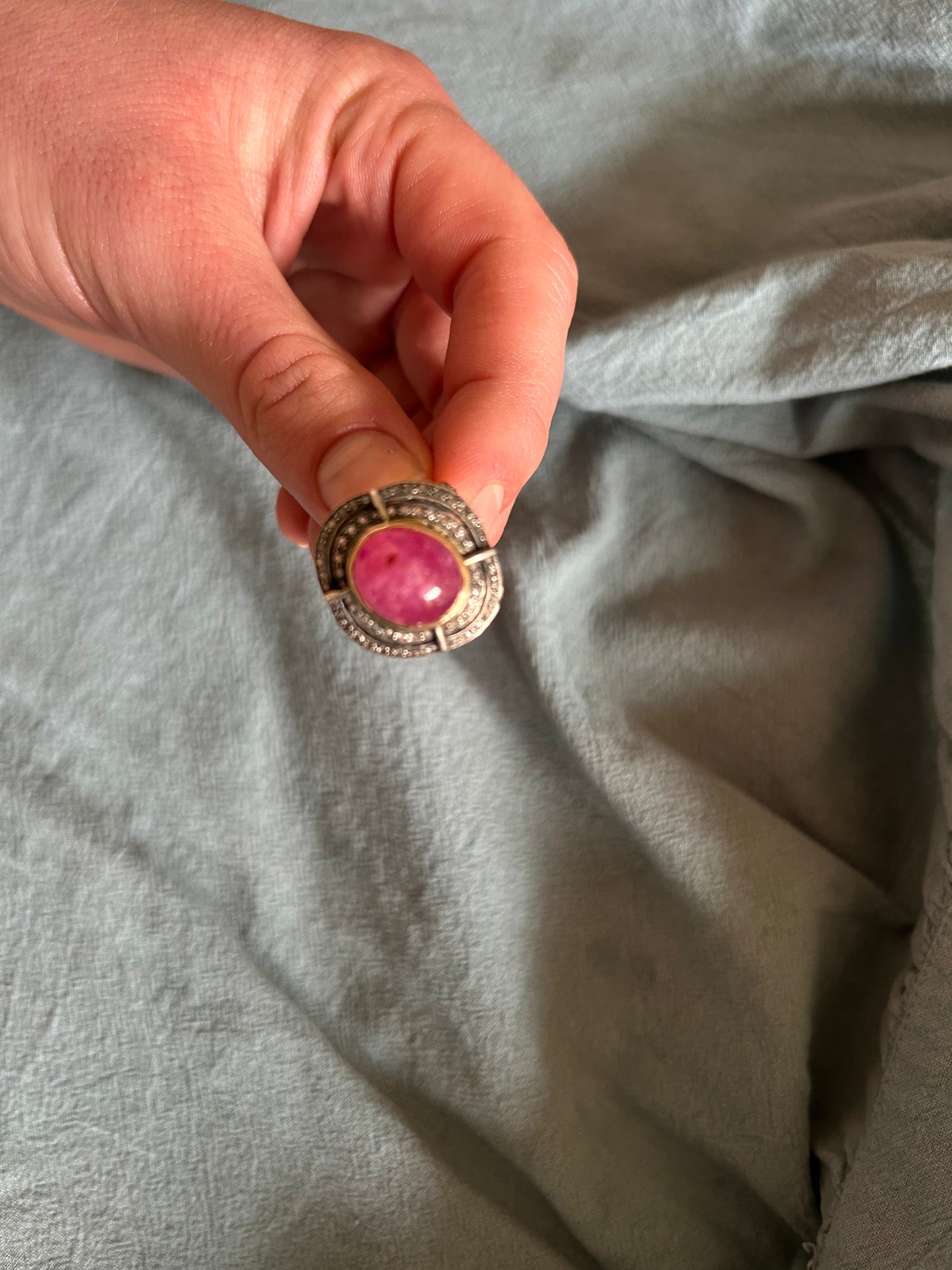 RUBY COCKTAIL RING