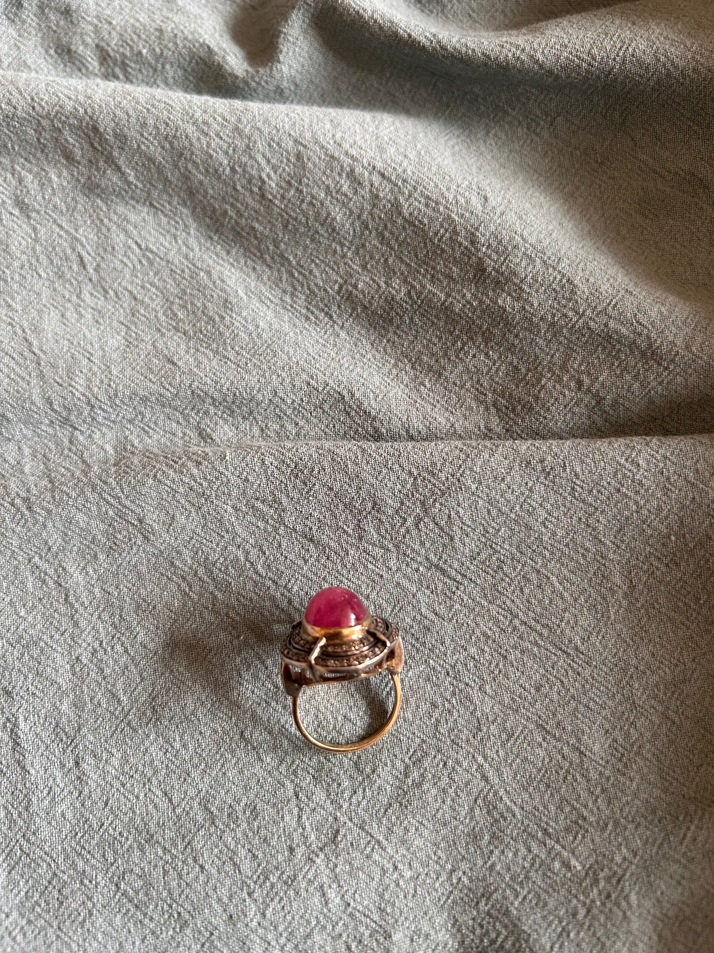 RUBY COCKTAIL RING