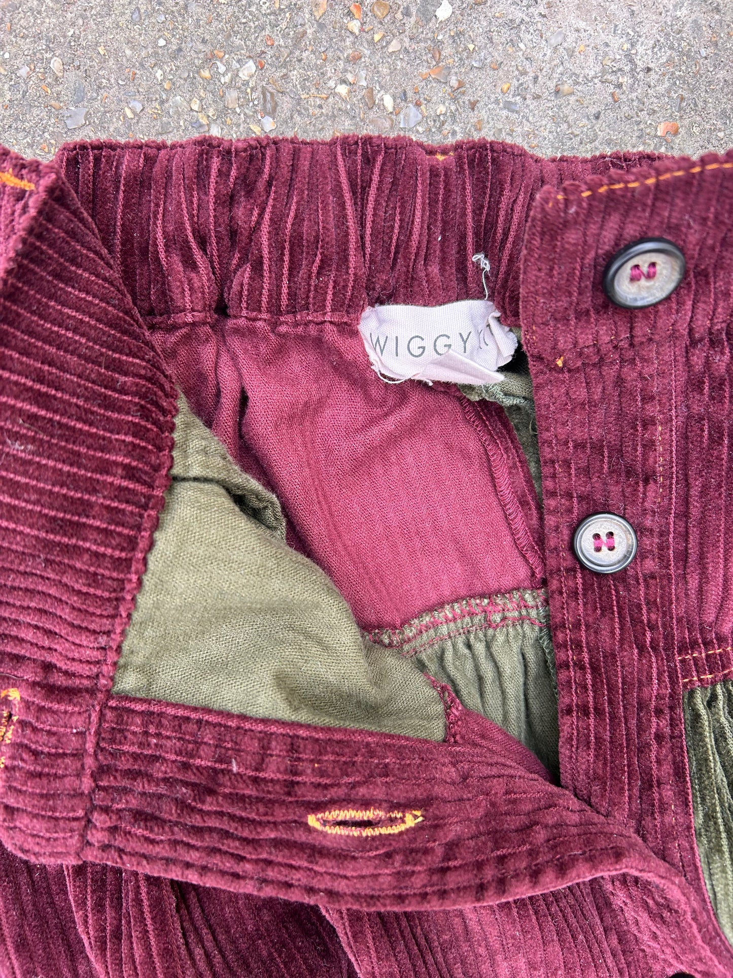 CORD SKIRT