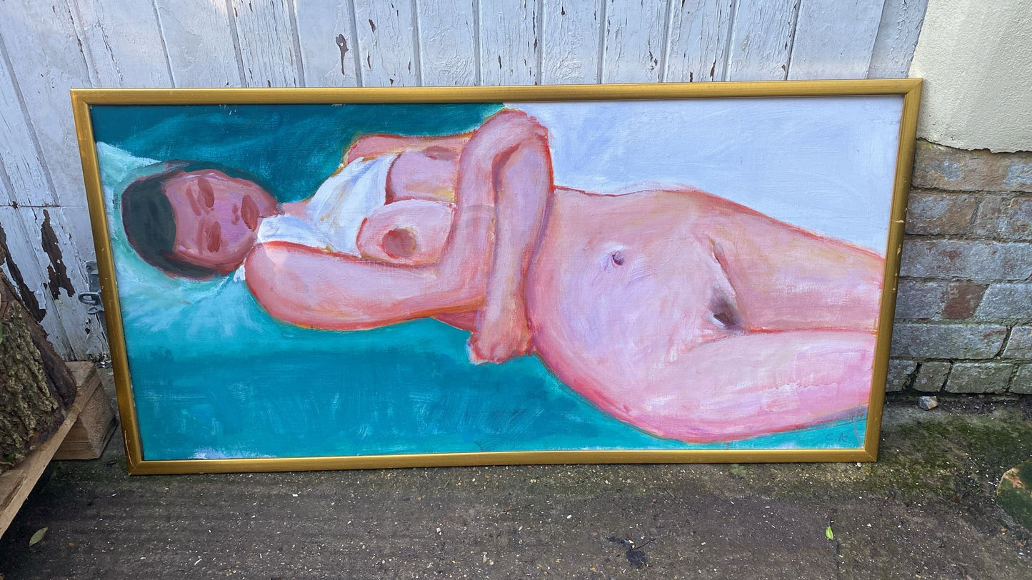 LARGE NUDE OIL