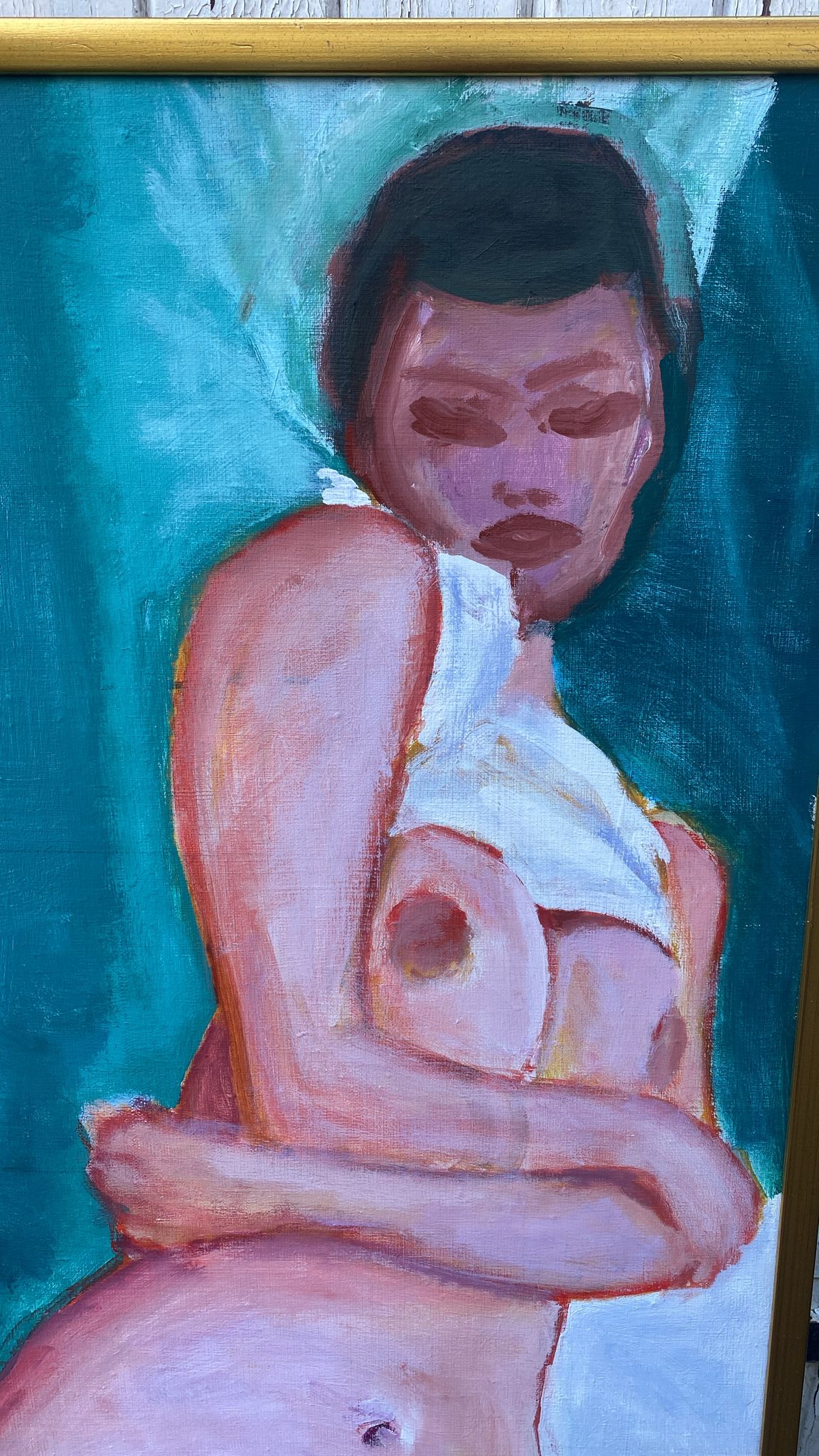 LARGE NUDE OIL