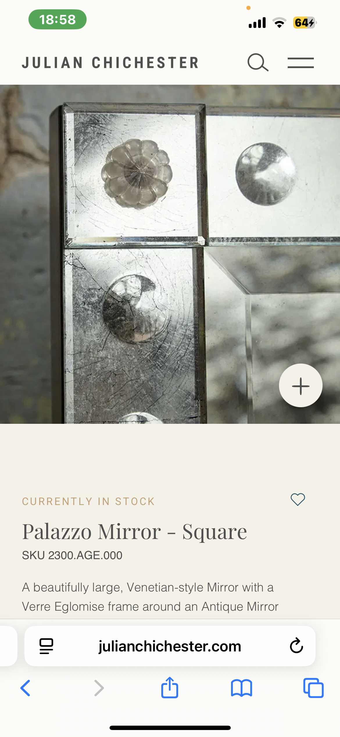 JULIAN CHICHESTER MIRRORS
