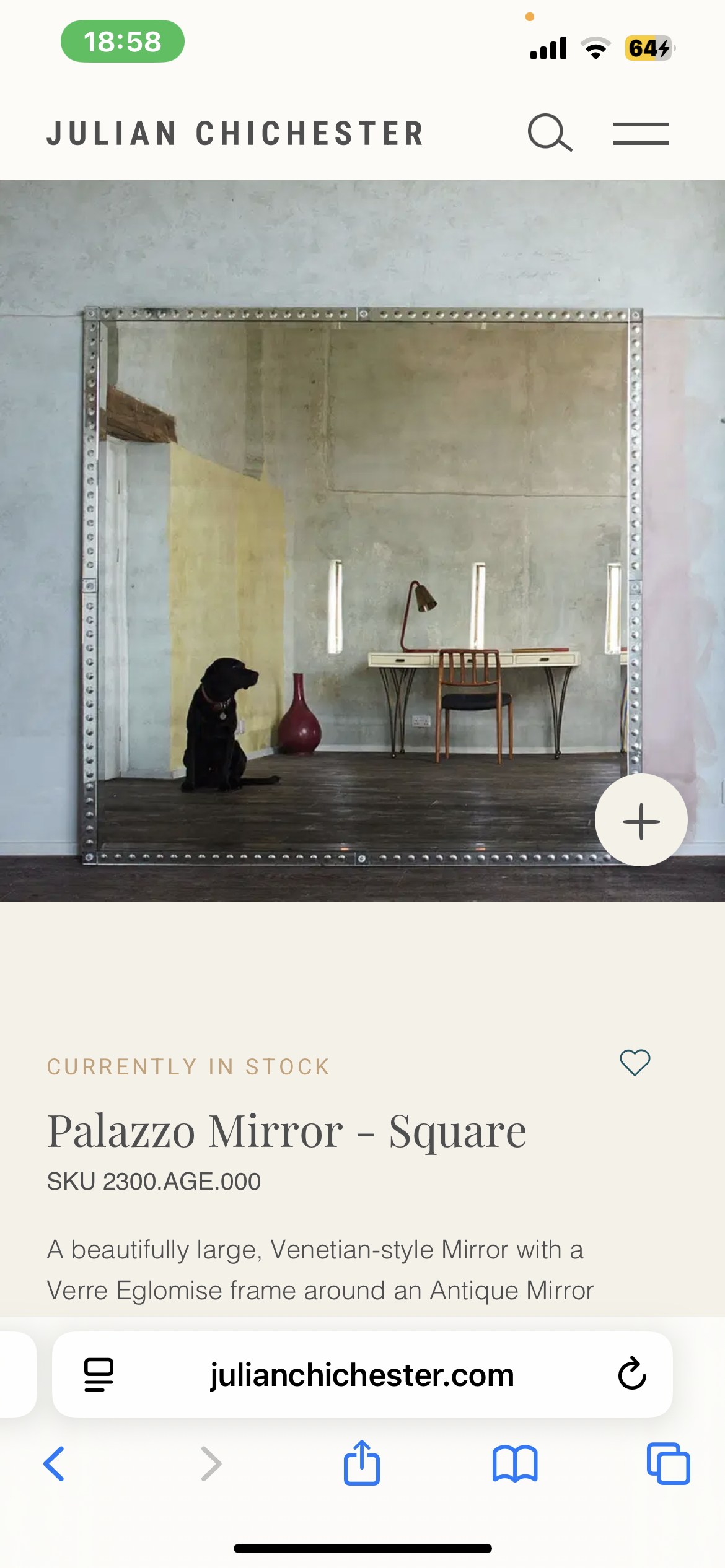 JULIAN CHICHESTER MIRRORS