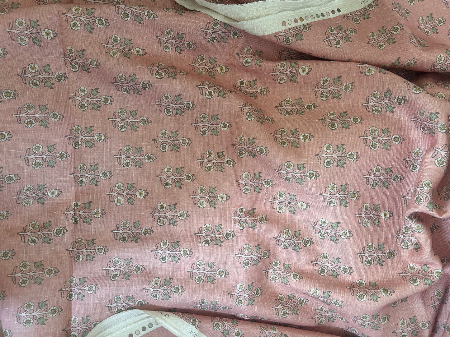 POPPY SPRIG MATERIAL- PINK