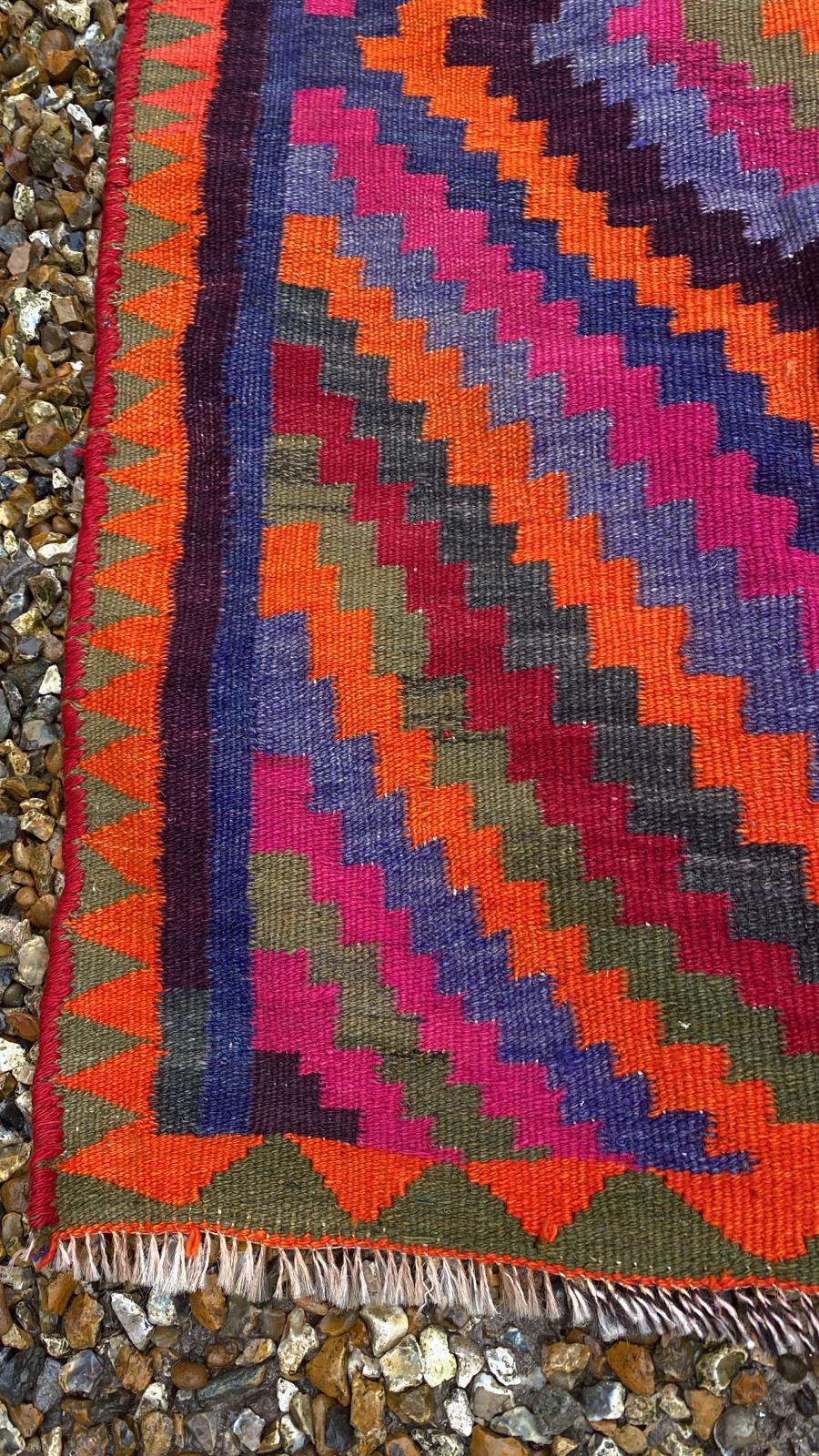 KILIM WITH COLOUR