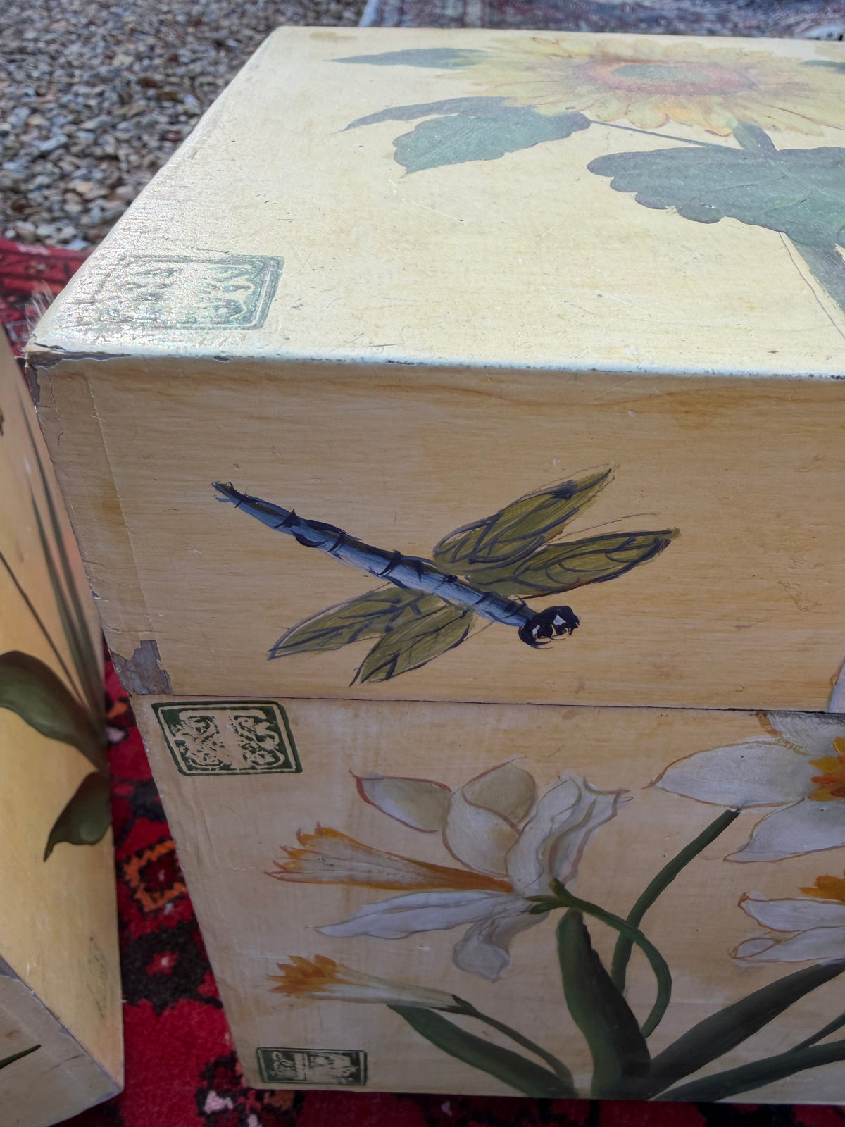 HAND PAINTED BOXES ￼