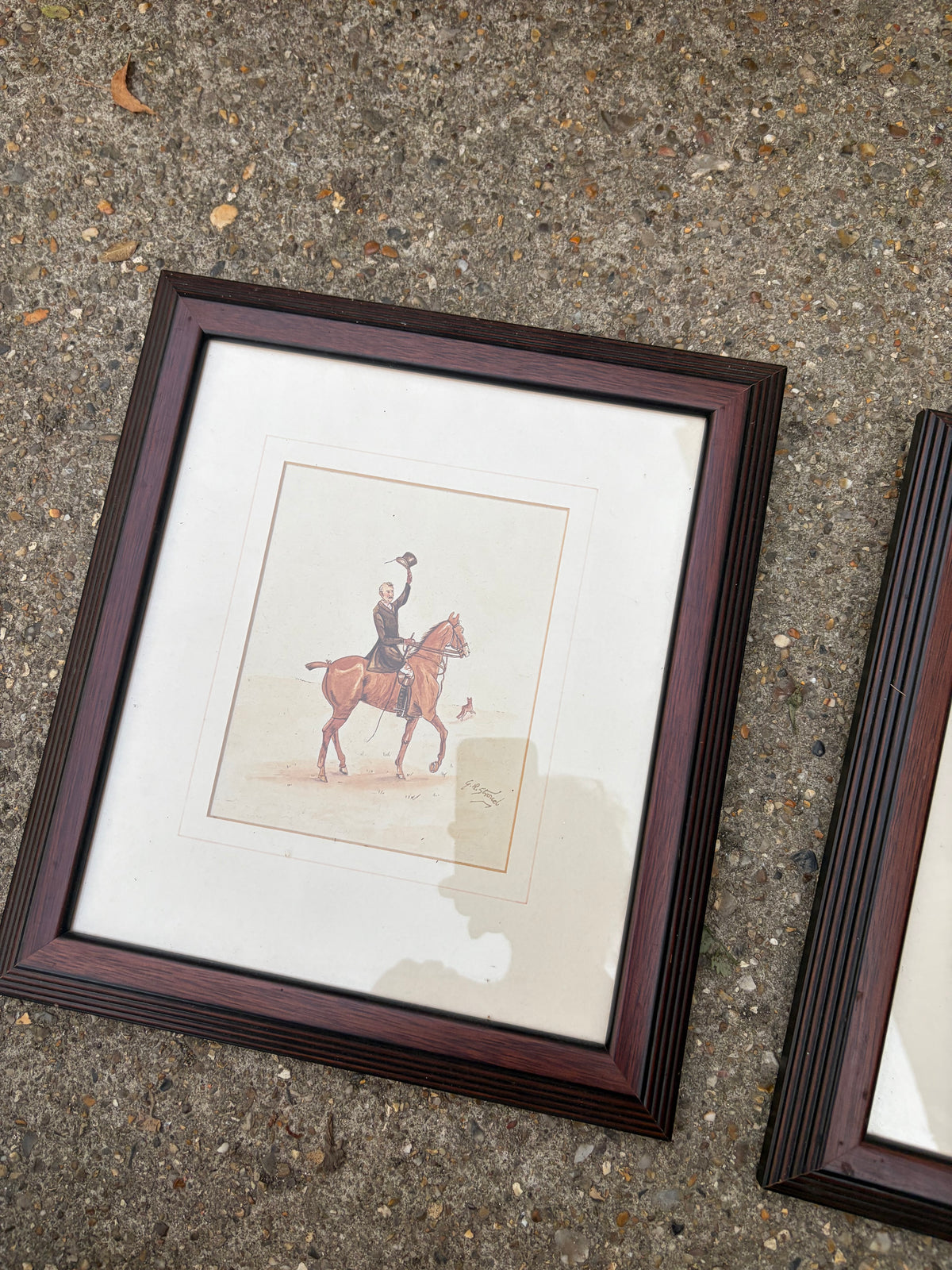PAIR OF PRINTS