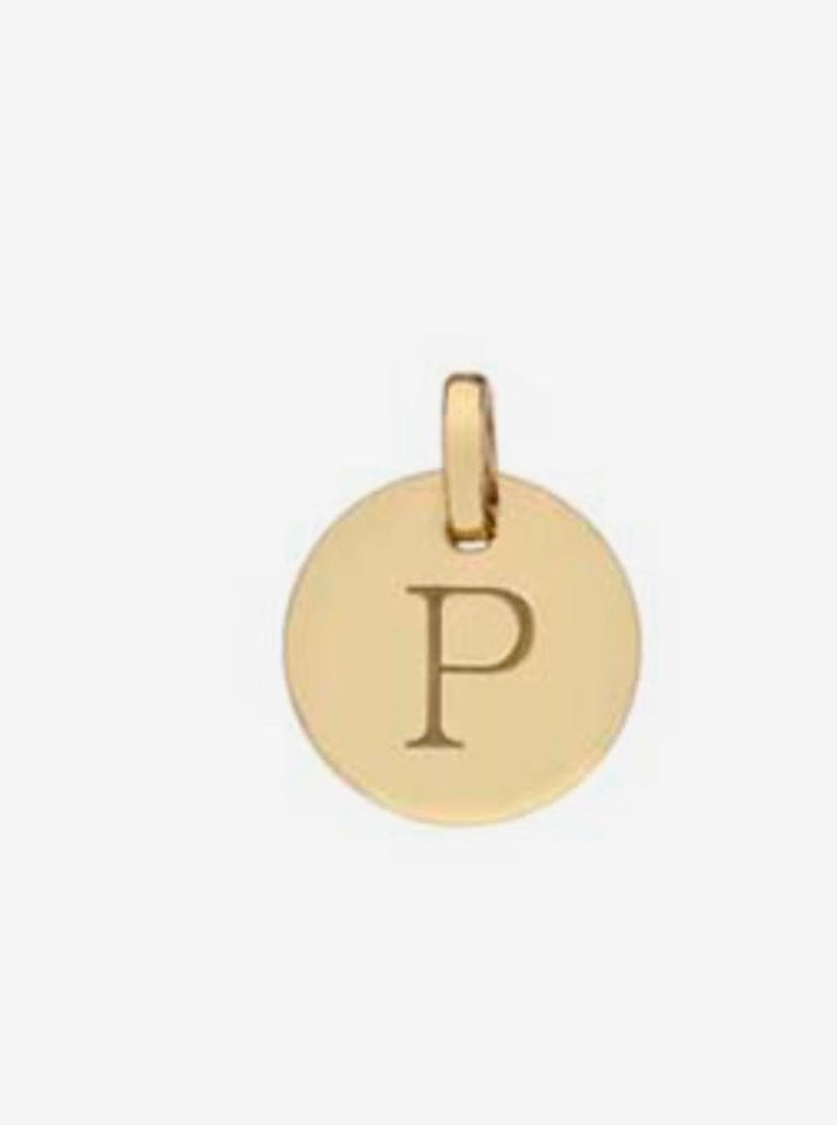 GOLD INITIAL DISC