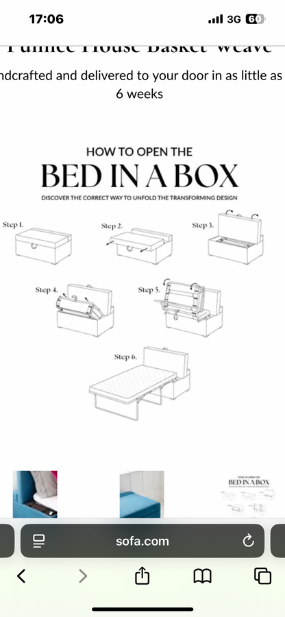 SINGLE BED IN A BOX