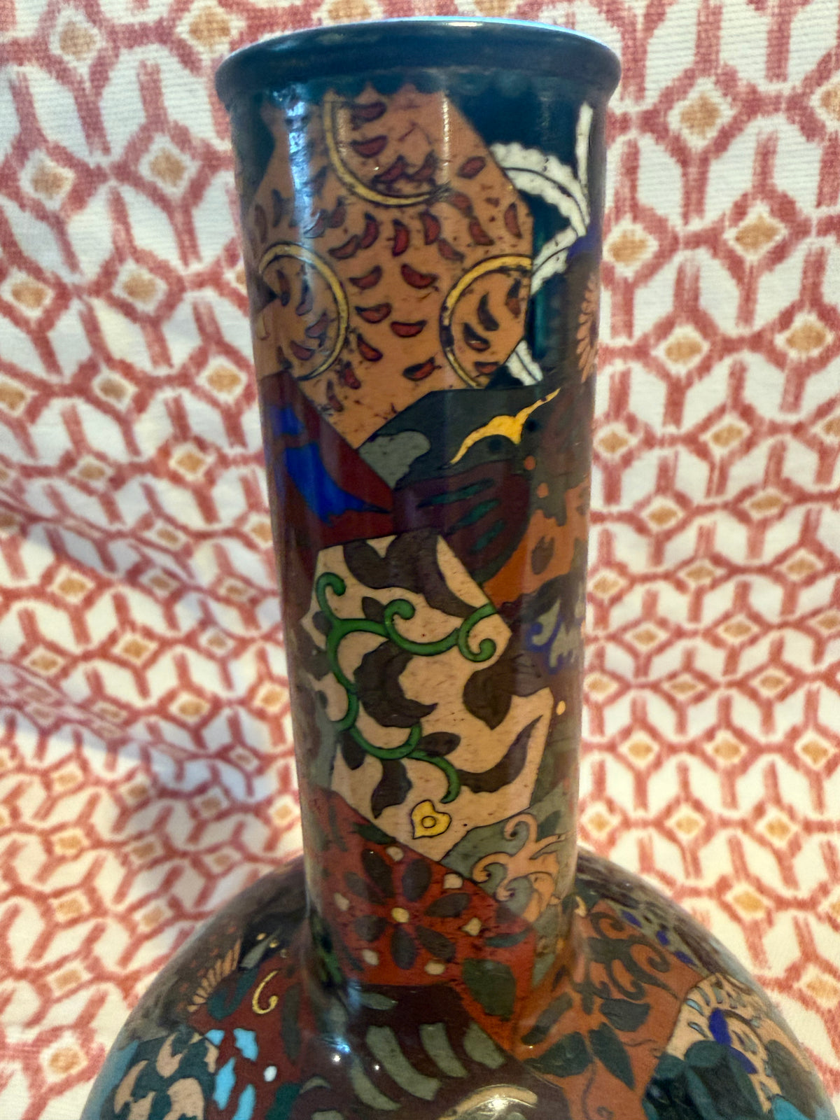 ENAMELLED VASE
