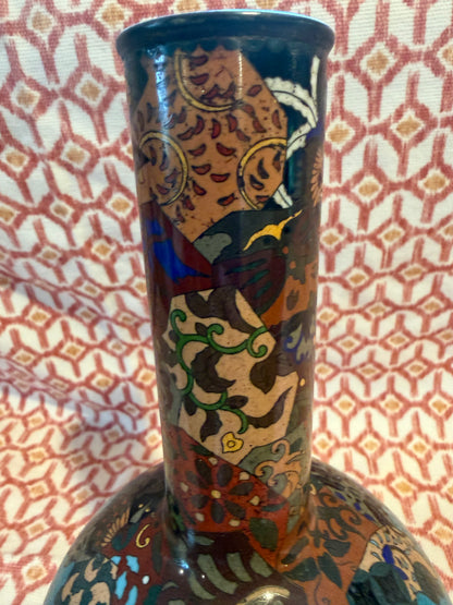 ENAMELLED VASE
