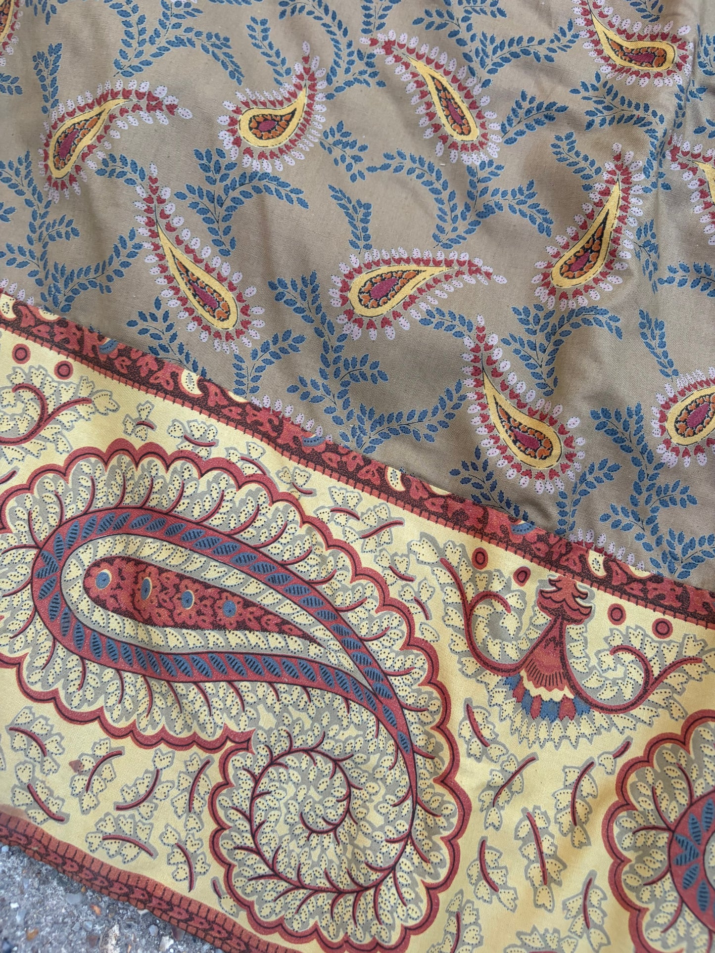 SILK PAISLEY CURTAINS