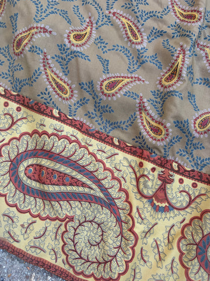 SILK PAISLEY CURTAINS