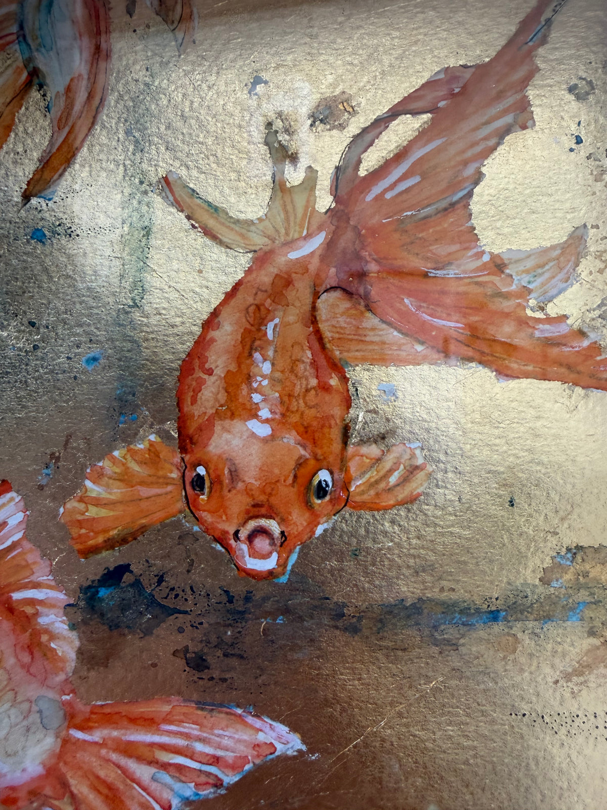 GOLDFISH PAINTING