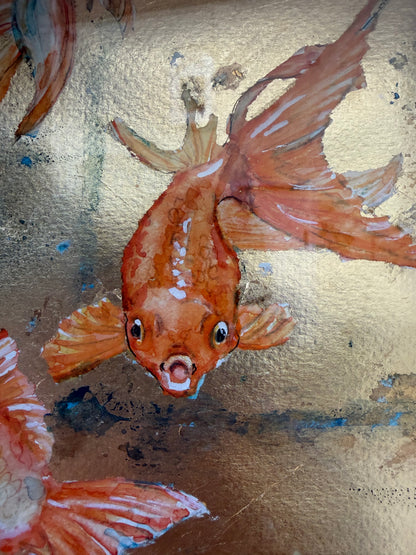 GOLDFISH PAINTING