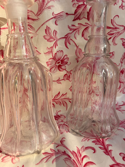 PAIR DECANTERS