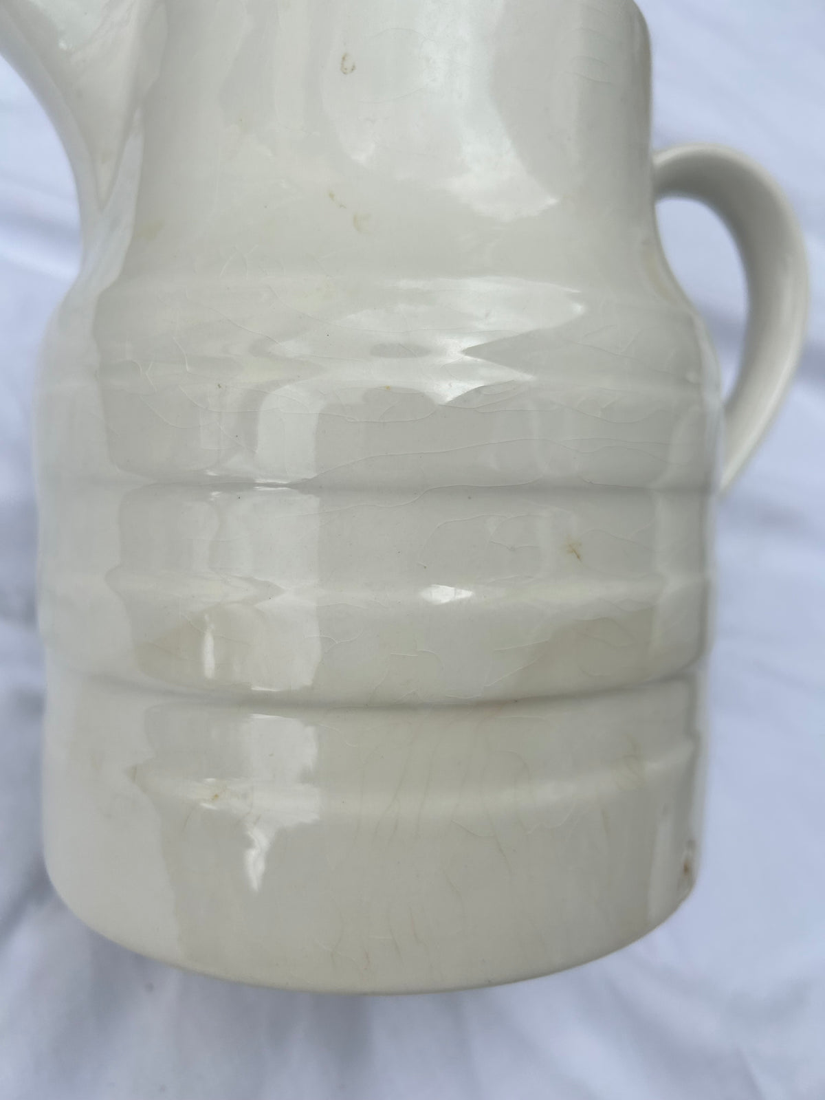 WHITE MILK JUG