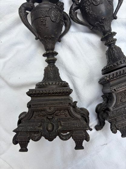 ANTIQUE CANDLESTICKS