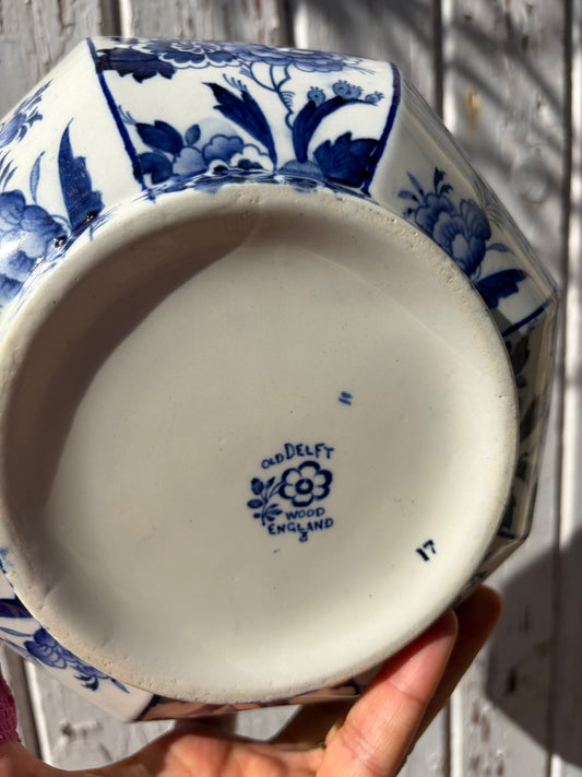 BLUE AND WHITE BOWL