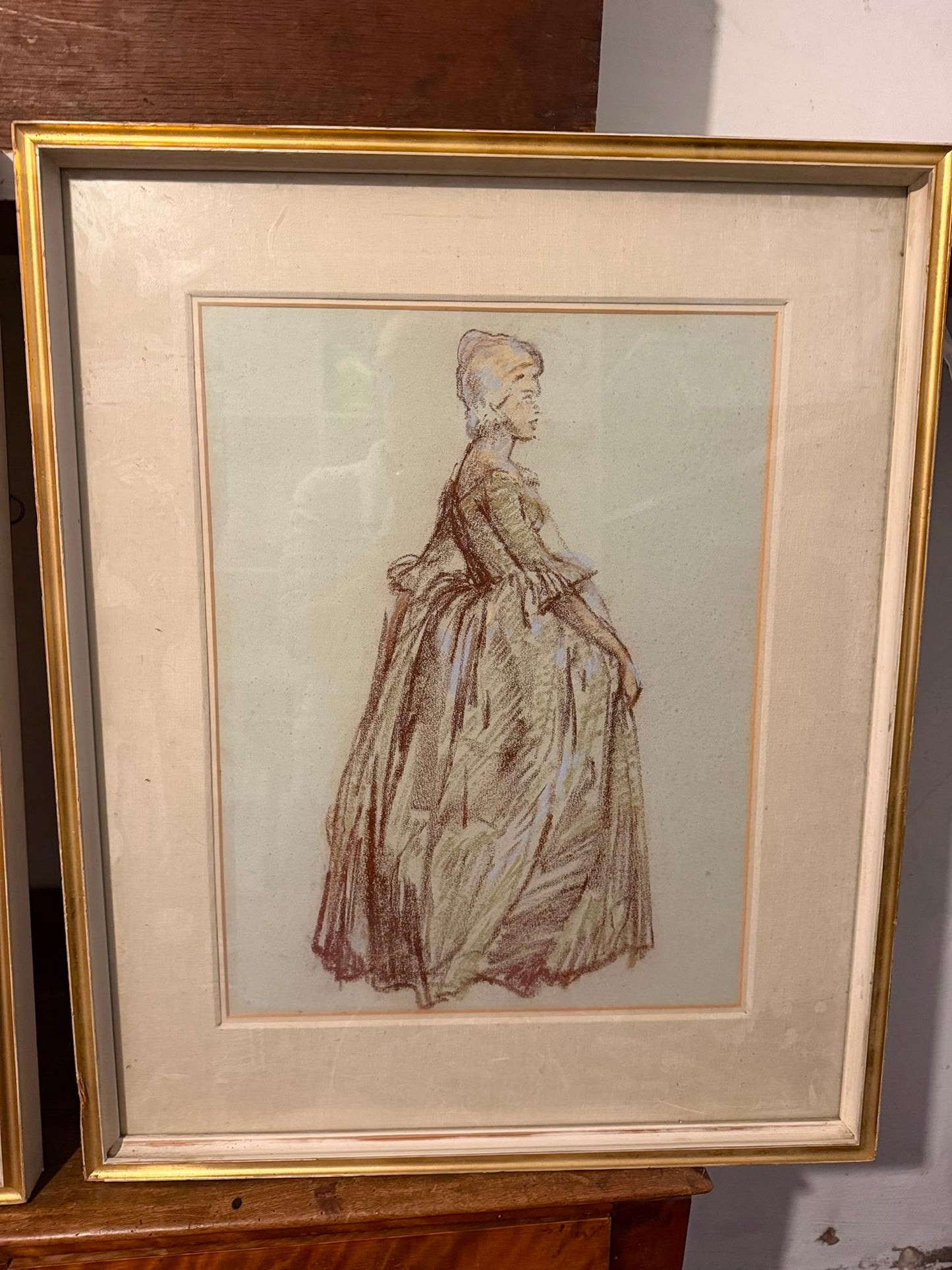 A PAIR OF SKETCHES