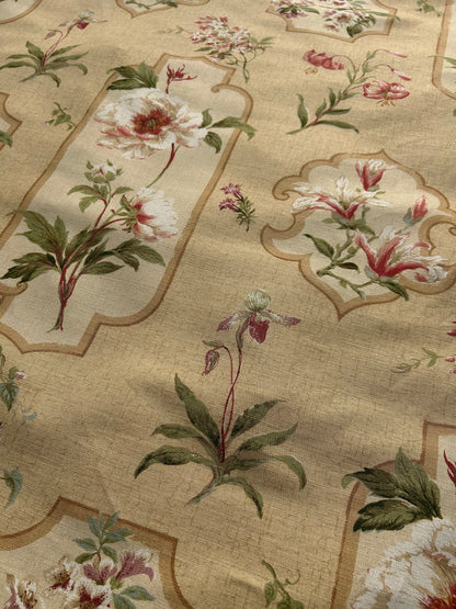 PEONY CARTOUCHE LINEN