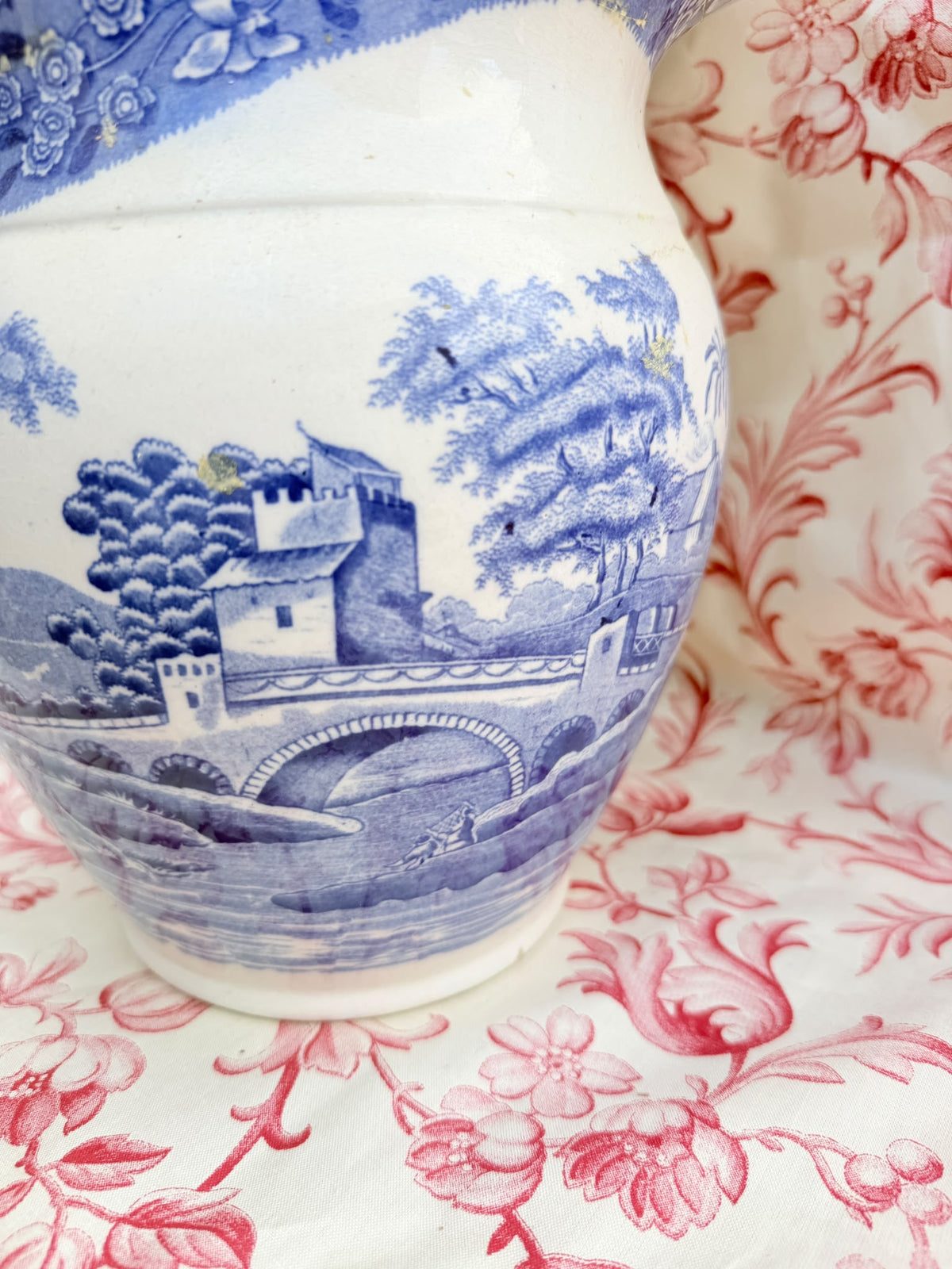 BLUE AND WHITE JUG