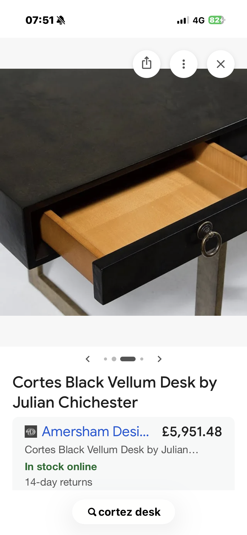 JULIAN CHICHESTER CORTES DESK