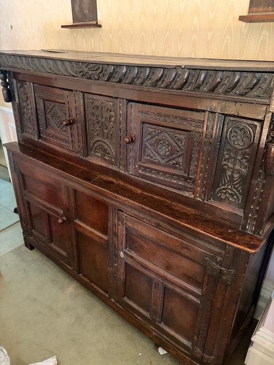 CARVED SIDEBOARD