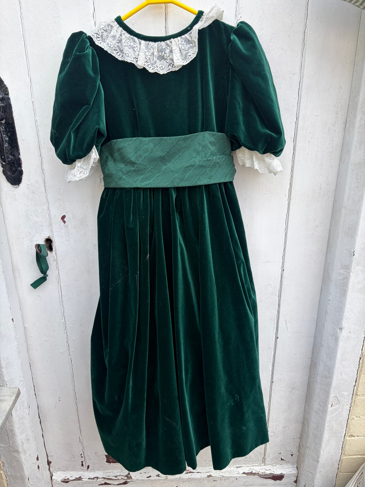 VELVET BRIDESMAID DRESS