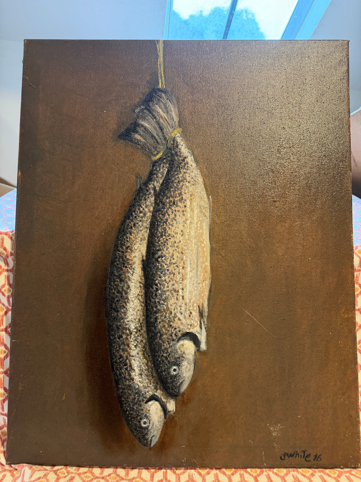 OIL ON CANVAS