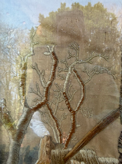 ANTIQUE SILK PICTURES