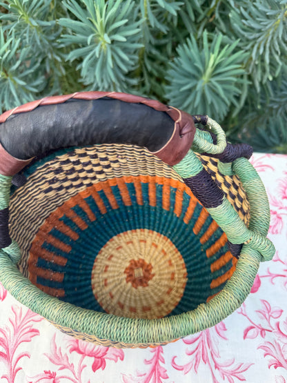 ￼ HAND WOVEN BASKET