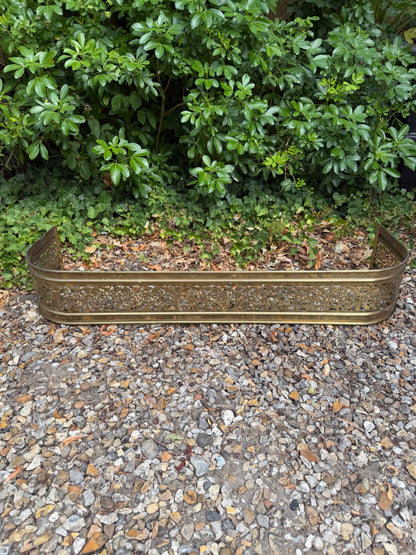 BRASS FIRE SURROUND