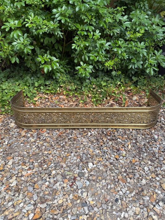 BRASS FIRE SURROUND