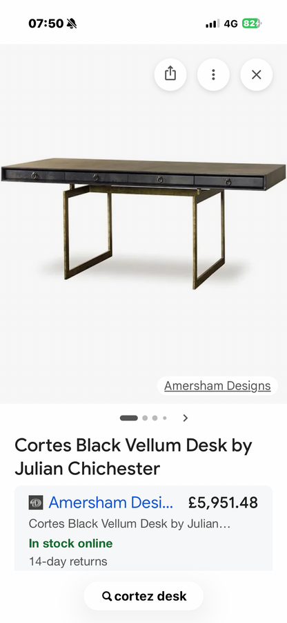 JULIAN CHICHESTER CORTES DESK