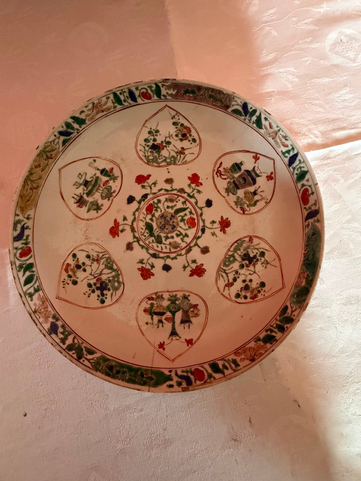 PLATE HAND PAINTED
