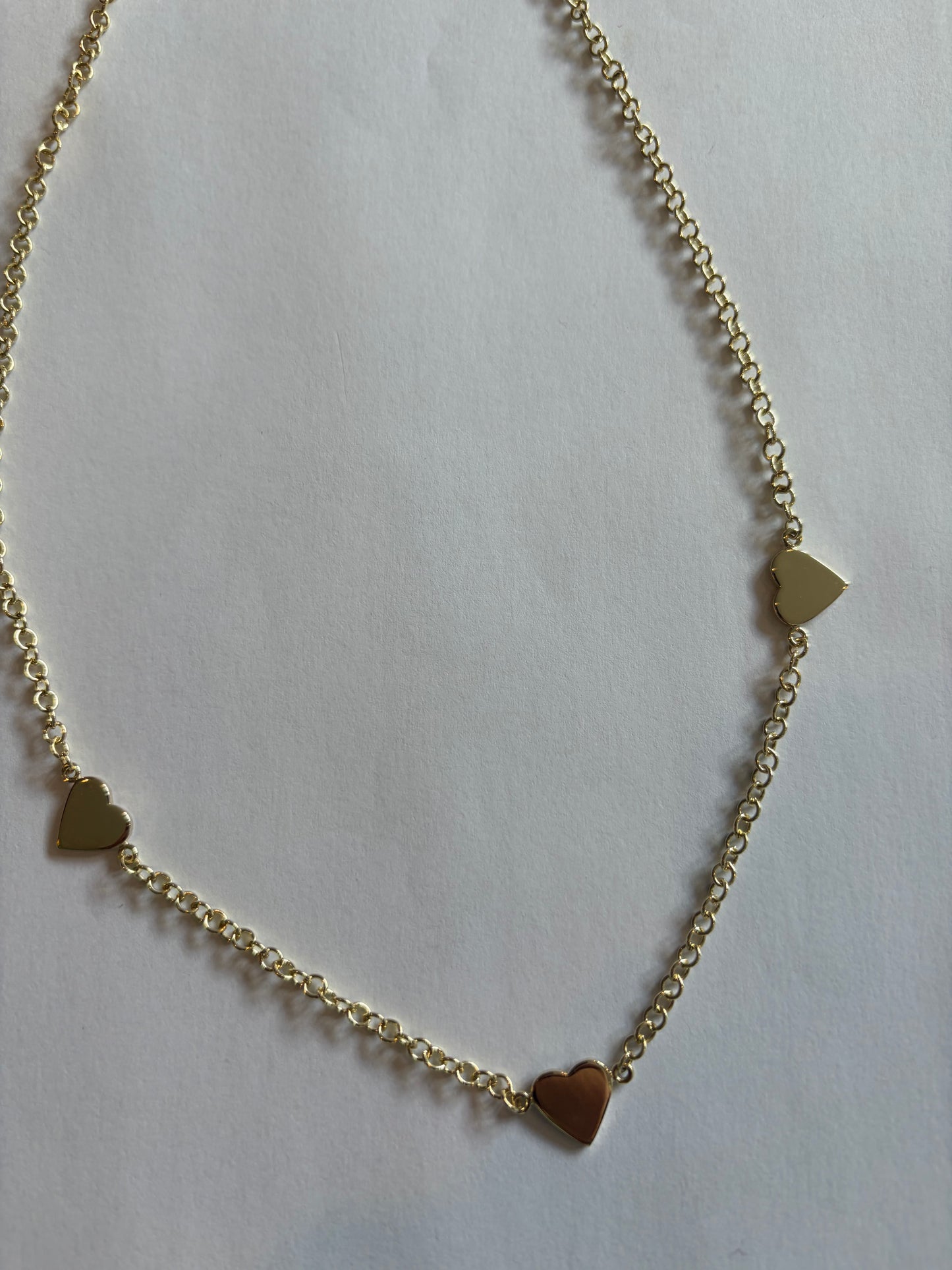 HEARTS AND STAR NECKLACE