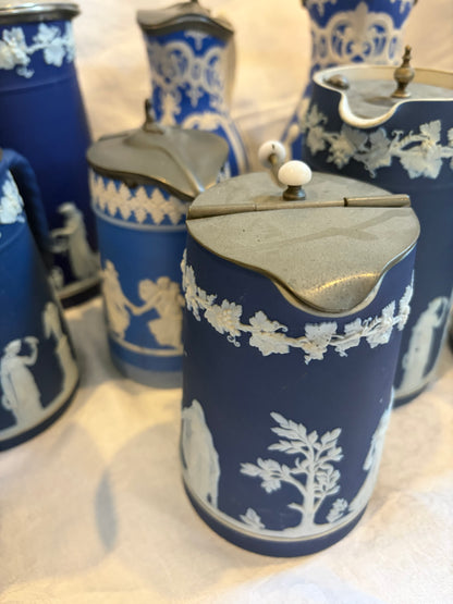WEDGWOOD AND BROWNFIELD JUGS