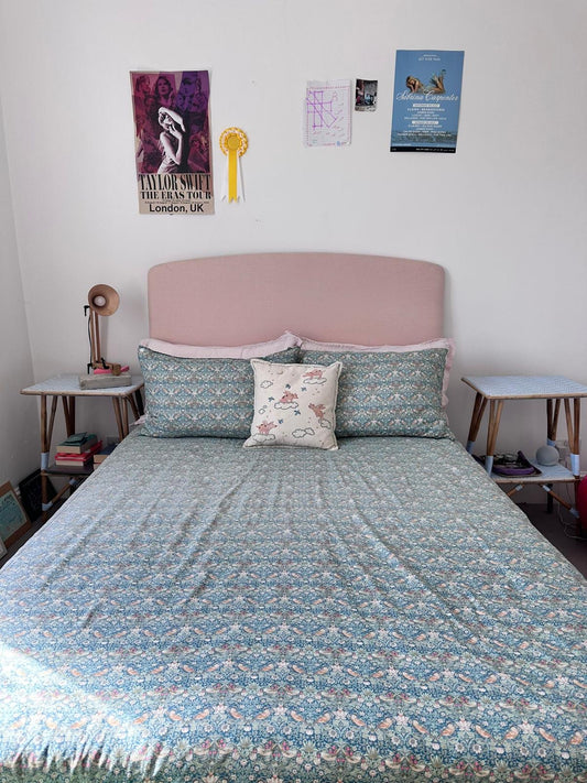 DOUBLE PINK HEADBOARD