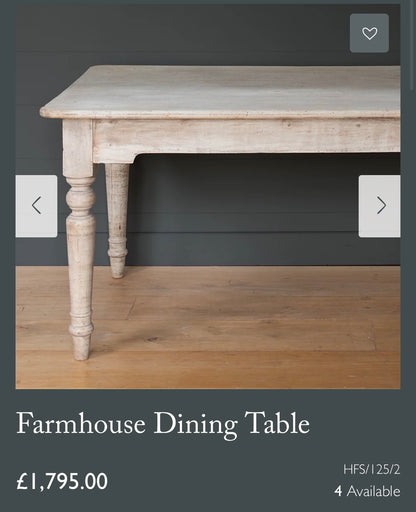 DINING TABLE