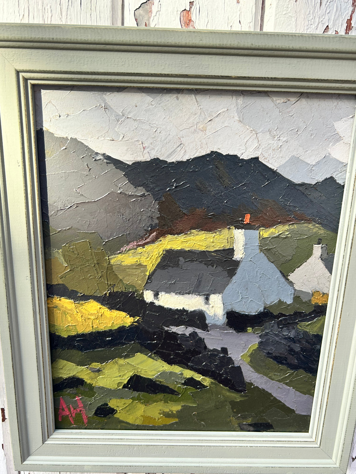 OIL ON BOARD